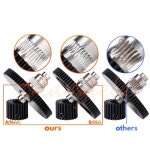 Triangle 스테인리스 스틸 정밀 밀링 호브 리랩 타탄 키트 프린터 및 기어 3D 1SET KIT : 구마모아Mall