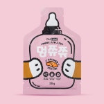 펫라벨 멍쮸쮸 강아지 죽 짜먹는 간식 강아지 유동식 연어, 30g, 1개 : 루니펫
