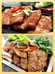 수제 숯불 양념 돼지갈비 1.4kg 4대 : 농재
