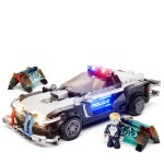 루미브릭 F9043 사이버펑크 경찰차 372PCS 루미브릭스 조명포함 호환 블럭 : JACOB STORE