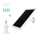 간단한 조립과 확장된 불투과성 태양광을 제공하는 실외 관측 장치용 8W 태양광 충전 패널 1팩 : 하루하루픽