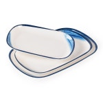 운해 모조자기 식당 훠궈 냉채반 멜라민 플라스틱 볶음반 호텔 창의 불규칙접시 DS V6 300 구름 : NowWest