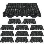 페도발리 12개 바 조리대 연동 매트 12 x 12인치 미끄럼 방지 커피 건조 매트 칵테일 바 레스토랑 바텐딩 홈용 블랙 고무 선반 라이너 : 딜리고마일
