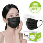 국산덴탈 더순수 일회용 대형마스크 50매X4개 (총 200매) MB필터 비말차단 국내제작 : 헤이까야