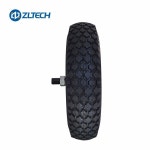 Zhongling 16 인치 48V 800W 300kg 단일 샤프트 브러시리스 4096 와이어 인코더 IP65 DC 휠 허브 모터 (AGV 로봇 용 오프로드 타이어... 
