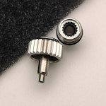 호환 RLX Submariner 116610 GMT 116710 요트마스터 126622용 스테인리스 스틸 시계 크라운 시계 부품 : lifefever4