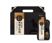 원기담은 흑염소 진액 70ml 30포 지리산에서 키운 100% 국내산 흑염소 효도선물 : 마원