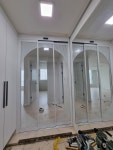 용산롯데캐슬그랜드 현관중문 슈퍼슬림19mm 자동중문 울산 구미 김천 포항 대구 안동 부산 : 듀오도어