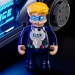 루미브릭 F9043 사이버펑크 경찰차 372PCS 루미브릭스 조명포함 호환 블럭 : JACOB STORE