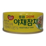 동원참치 야채참치, 90g, 2개 : 남정네마켓