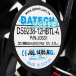 신제품 오리지널 DATECH 9cm DS9238-12HBTL-A 12V2.0A J0531 섀시 냉각 팬 : 뮤렉스 유통3