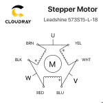 호환  Leadshine Nema 23 스테퍼 3D 프린터 CNC XYZ용 기어 포함 스테퍼 573S15-L-18 3 상 57mm 150Ncm 5.2A : 하나둘모아요
