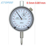 정밀 충격 방지 다이얼 표시기 게이지 0.001mm 미크론 다이얼 표시기 0-1mm 0-3mm 0-5mm 측정 범위 : 동만글로벌10