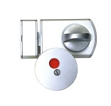 공중화장실 잠금장치 T-420 상가 화장실 잠금쇠 큐비클 교체 수리 부품 칸막이 부속 : 이레일상