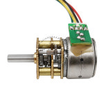 호환  DC5V 2상 4선 10BY15BY 모든 금속 기어 브러시리스 감속 스테퍼 5-150RPM 18  20단계 CWCCW : 하나둘모아요
