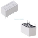 E1PC 10 핀 3V 소형 릴레이 이중 인라인 단일 코일 D 003 HFD2 L2 Other 옵션 1 : 3순이마켓