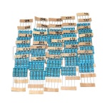150PCS 300PCS 1 2W 1W 3W 필름 DS-R8 1K DS-52 820K 모듬 1R 저항 30값 키트 금속 옴 750R 세트 저항기 : 몽키스패너1