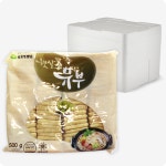 햇살머뭄김밥 | [다인] 신미 햇살콩 사각유부 (약 80매) 냉동 국수 우동 김밥재료 500g, 10개 : 다인푸드스토어