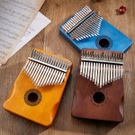 솔리드 우드 21음계 칼림바 키보드 악기 17키 휴대용 사운드 힐링 초보자용 성 : 유진산업유통