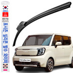기아 발수코팅 자동차 실리콘 와이퍼 더뉴레이 조수석, 400mm, 1개 : 위모브