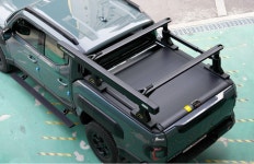 [경기수원] 파츠매니저 타스만전용 적재함 수동 롤스크린 슬라이딩커버 : K트레일러