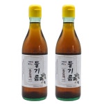 [이장네] 향이 참 고소한 통들깨 들기름 100% 350ml, 2개 : 생활엔
