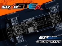 [600074] Serpent  SRX8GTE R 1/8 4WD Electric GT Racer : 토이라이프