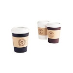 쓰레기 3L 커피컵 리템 휴지통 뚜껑 스윙형 미니 원형 IWC9DCBC : 도매공간