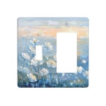 NADOABTM OUTLET COVERS 블루 일몰 경치 해변 야생화 토글 1개 로커 : 우연히발견상회