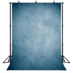 DePhoto 5X7FT 레트로 블루 아트 초상화 배경 비닐 사진 스튜디오 5X7 light blue : 초이스 컴퍼니
