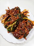 동광수산 매운 진미파김치 쪽파김치 진미채 실비김치 : 동광수산