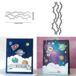 스노우 글로브 선물 태그 금속 커팅 다이 크리스마스 트리 엠보싱 DIY 카드 제작 스크랩북 공예 용품 : 성원엠알오