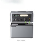 1kwh-4kwh 용량의 스택형 휴대용 발전소 | 외장형 LiFePo4 태양광 배터리 2500W 최대 출력 인버터 파워 박스 : 영원스퀘어