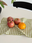 Spring Green Kitchen Cloth 오유먼트 자체제작 키친클로스 테이블매트 : OUMENT