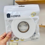 가정용 의류수선 옷기장 줄이기 수선테이프 바지단 접착 열풍 양면테이프 니트구멍수선 바지밑위수선 바지밑단수선테이프 : 야샘