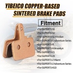 YIBEICO Super 73 어드벤처 금속 시리즈용 소결 S1 S2 Z1 ZX Se metallic : 텐봉지1