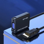 VGA Ugreen용 HDMI 어댑터 PS4 마초-여성용 변환기 1080p TV 박스 PC 3.5 커넥터 포함 : 사이산업