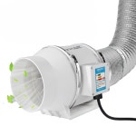 배풍기 단일 환풍기 덕트 후드 배기팬 소형 산업용 닥트 : 오봉몰1698