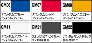 GSI 크레오스 건담 마커 베이직 세트 모형 도장용 마커 GMS105 : UniversalVault