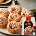 엄지 왕만두(김치) 1.4kg : 푸드창고 FOODSTORE