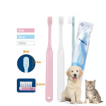 (랜덤색상) 반려동물 구강관리 강아지 고양이 칫솔 Ci코끼리칫솔, 1개 : 드림펫 동물병원