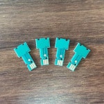 4 색/세트 LC406 잉크 카트리지 칩 브라더 MFC-J4335 MFC-J4345 MFC-J4535 MFC-J5855 MFC-J5955 MFC-J6555 MFC-J6955 : 유정솔루션