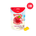 락피도 새콤달콤 가벼운 애사비 뷰티구미 애플사이다비니거, 65g, 3개 : 락피도