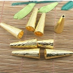 골드 톤 콘 스페이서 비즈 28x10mm h0379 홀 7.7mm : 최저가 무료 배송 스토어