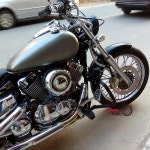 호환  Yamaha Dragstar V-Star XVS 400 650 Classic 98-13 Dragstar DS 400 650 Custom 1997-2013 용 엔진 가드 하 : 투투제니