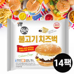 대신 빅불고기치즈벅 햄버거180g X 14봉 : 푸드창고 FOODSTORE