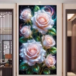 장미 꽃 그림 페인팅 크로스 드릴 모자이크 컬렉션 홈 장식 1. J4636-3 : 바이몰19호점