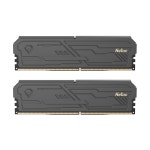 netac ddr4 dram 32gb 키트 (2x16gb) 2.0 - iii 업그레이드 블랙 이상적 cl16 xmp 시리즈 채널 3200mhz 방열판 (pc4-25600) shad... 