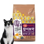 하림펫푸드 밥이보약 캣 CAT 활기찬 노후, 8.5kg, 1개 : 몽슈 드 벨르