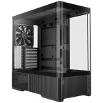 ANTEC C6 커브 에어 미드 타워 케이스 파노라마 강화 유리 높은 공기 흐름 3개의 : 씨유리테일